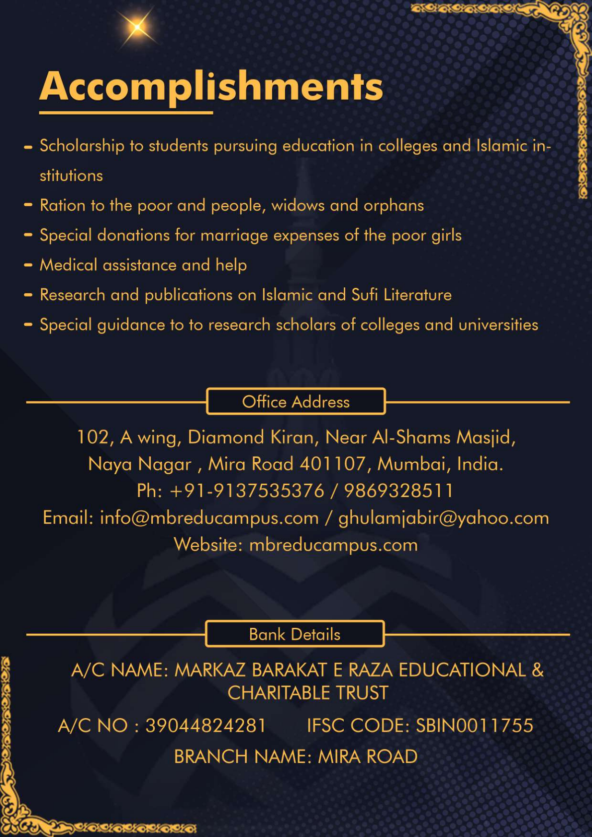 Prospectus page 3